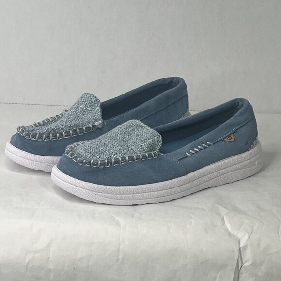 Lano Shoes - Womens Blue Loafers By Lano Slip-On size 6 new with tags